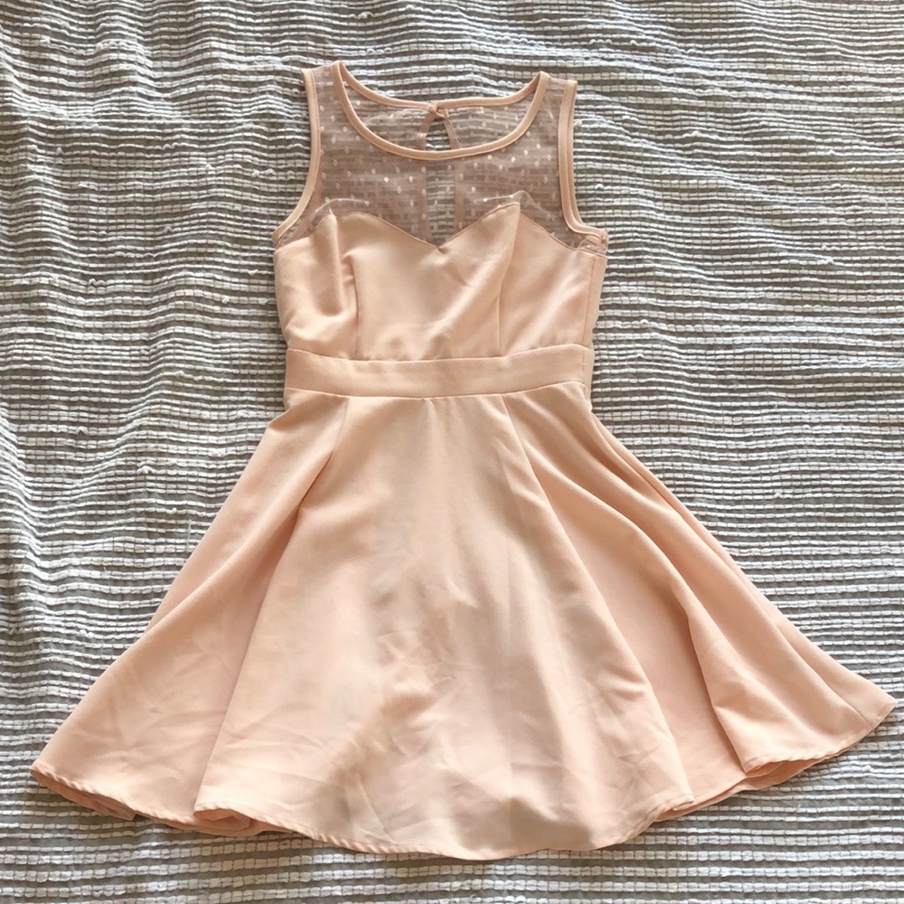 Light pink dress